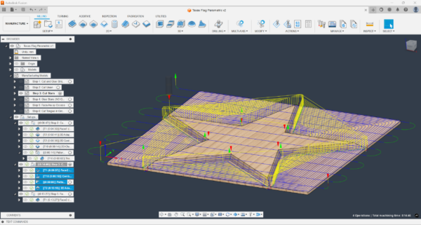 Texas Flag Parametric CAD Files - Image 5